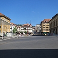Bahnhofplatz von La Chaux-de-Fonds