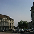 Kirche und Rathaus von Champagnole