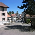 das Dorf Ste-Croix