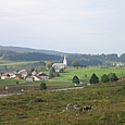 das Dorf Chaux-Neuve