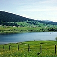 der Lac des Rousses mit La Dôle