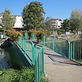 Kanalbrücke in Huningue