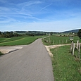 Strasse übers Plateau Richtung Landresse