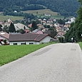 das Dorf St-Sulpice von oben