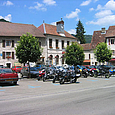 Hauptplatz von St-Hippolyte