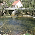 Mündung der Lützel in die Birs