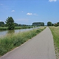 Veloweg am Canal du Rhône au Rhin