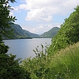 der Stausee von Coiselet