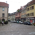 Platz in der Altstadt von Delle