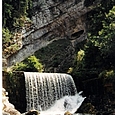 Wasserfall bei der Doubs-Quelle