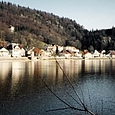 das Dorf Le Pont am Lac de Joux