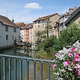 der Fluss Cuisance in Arbois