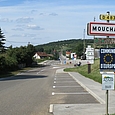 Dorfeingang von Mouchard