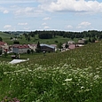 das Dorf Lajoux