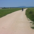 Feldweg zwischen Parcey und La Loye