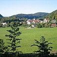 das Dorf Syam im Saine-Tal