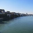 Basel mit Rhein und Münster