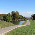 Veloweg Richtung Dannemarie