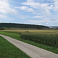 Veloweg und Kirche St-Martin-dans-les-Champs