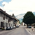 das Dorf Chézery-Forens im Valserine-Tal