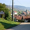 das Dorf Verrières de Joux