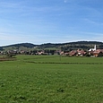 das Dorf Mouthe