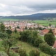 das Dorf Morteau im Doubs-Tal