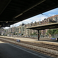 der Bahnhof von Neuchâtel