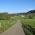 Strasse im Tal der Barbèche