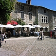 Platz in Pérouges