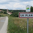 das Dorf La Planée