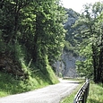 Strasse im Tal von Ivrey