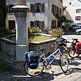 Brunnen in Oberstadt von Ferrette