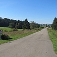 Strasse Richtung Les Villedieu-lès-Mouthe