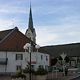 Dorfzentrum von Orchamps-Vennes