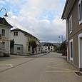 Bahnhofumgebung von Courgenay