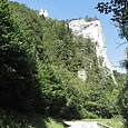 Felsen in der unteren Pichoux-Schlucht