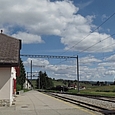 der Bahnhof von La Cure