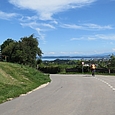 Strasse Richtung Boudry