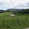 Ausblick an der Strasse durch die Forêt du Massacre