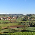 Blick auf Mièges