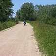 Naturweg Richtung Zusammenfluss von Loue und Doubs