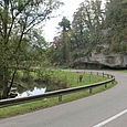 Strasse kurz vor Courchavon