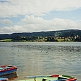 der Lac de St-Point mit Blick auf Malbuisson