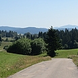 Ausblick von der Strasse Richtung Le Manon