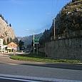 Strassenkreuzung in La Cluse-et-Mijoux