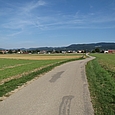 Strasse Richtung Courgenay