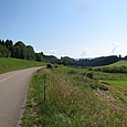 Strasse Richtung Remoray