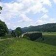 Landschaft in der Umgebung von Ste-Croix