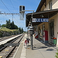Bahnhof von Le Lieu